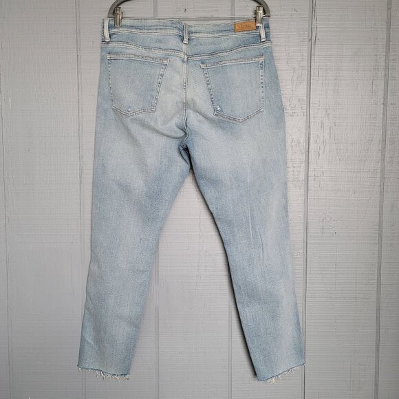 Polo Ralph Lauren Tompkins Mid Rise Skinny Crop Jeans. Size 32 - Picture 4 of 8